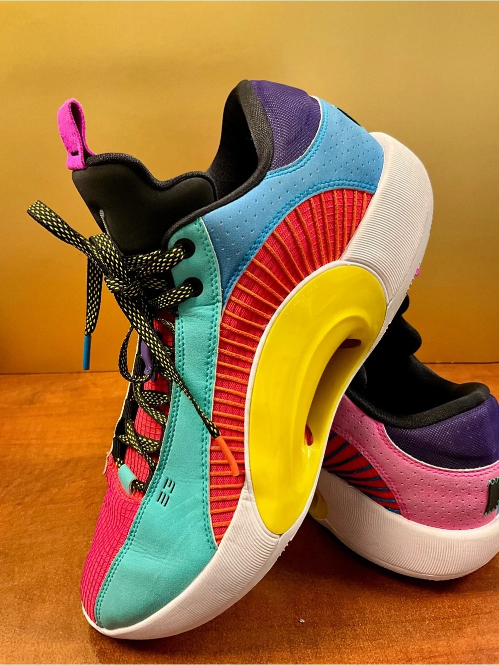 Jordan vibrant sneakers